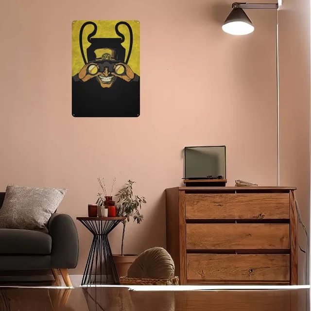 Retro BVB Metal Sign 2