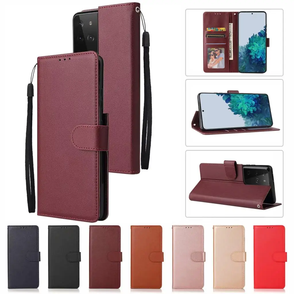

Кожаный чехол для Samsung Galaxy S21 S30 S20 FE Ultra S10 Lite S10e S9 S8 Plus S7 S6 Edge Note 20 10 9 8