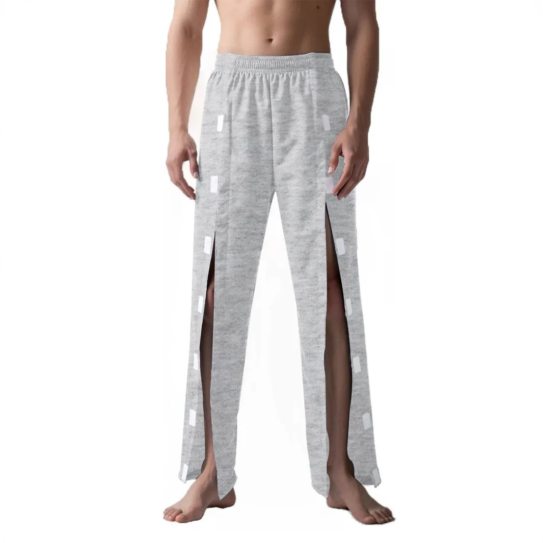 Elderly Mens Loose Fit Pants For Incontinence