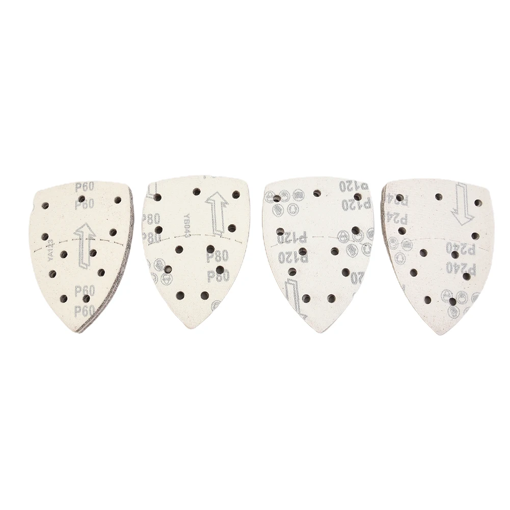 

60 80 120 240 Grit Sander papers Aluminium Oxide 140mm*100mm 40pcs/Set Palm Sander New 2019 Useful High Quality