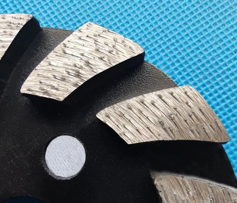 3pcs Klindex 4'' Inches Diamond Metal Bond Grinding Cutting Wheel Disc Pad 100mm C20-C35 Concrete Granite Polishing Flat Plate