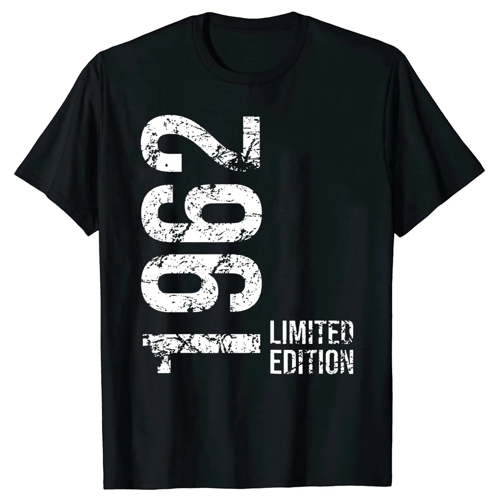 Neuheit 62. 62 Jahre Mann Frau Retro Vintage 1962 T-Shirts Grafik Baumwolle Streetwear Kurzarm Geburtstagsgeschenke Sommer T-Shirt