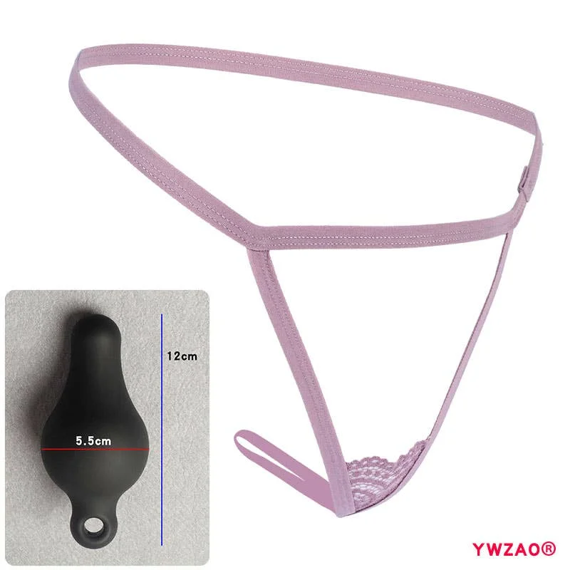 Anale plug en string voor dames discrete erotische lingerie_voghion.com