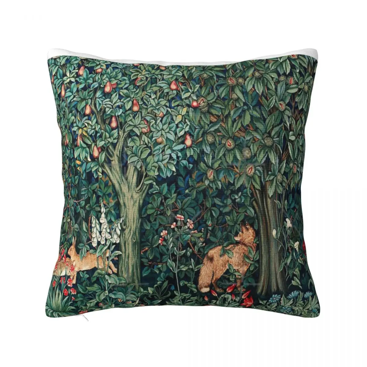 

Greenery Forest Animals Fox And Hares Pillows Dakimakura Cover Throw Pillow Covers Pillow Case Pillow Cover