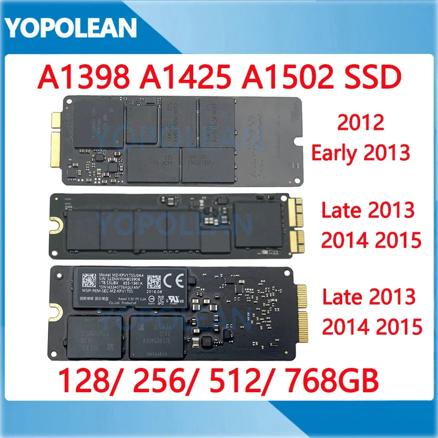 Original Ssd Solid State Drive For Macbook Pro Retina 13