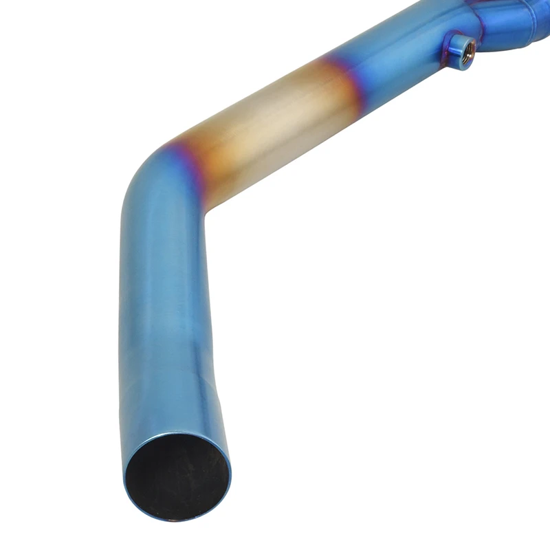 Slip On For SYM Maxsym TL508 TL 508 2022 2023 Motorcycle Exhaust Front Middle Link Pipe Modify Escape Connect Original Muffler - Image 5