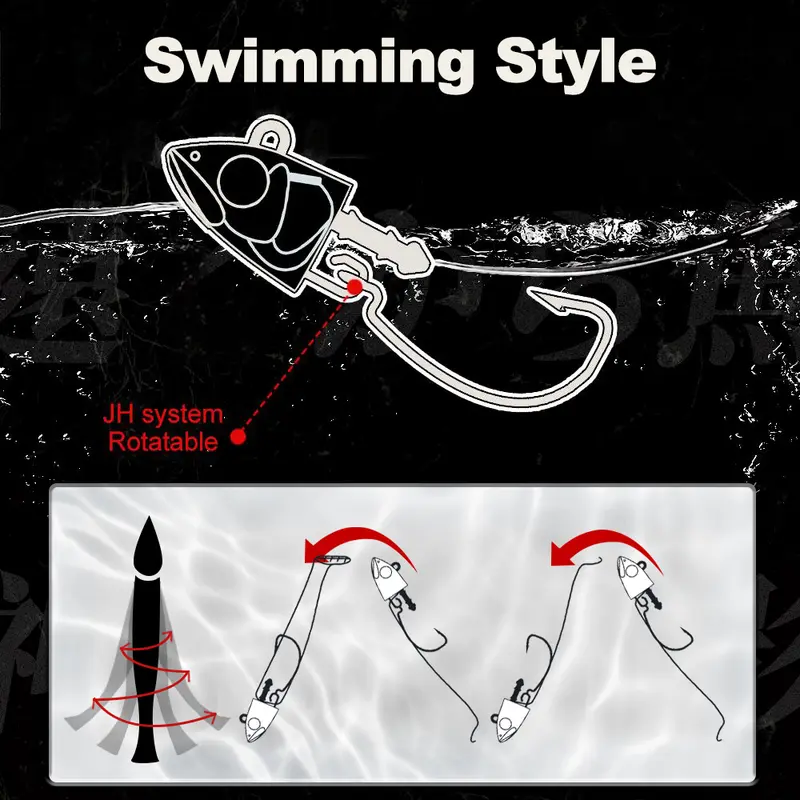 Hunthouse Barre T. Minnow 7g/12g/25g/40g/60g/90g/120g Easy Shiner Soft Fishing Lure Jig Bait Bass Pike Fishing Leurre Souple - Image 3