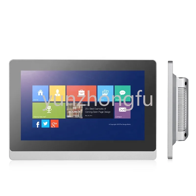 

Waterproof 10.1 10.4 inch ultra thin industrial monitor wall mount small outdoor wide lcd touch screen monitors with rs232