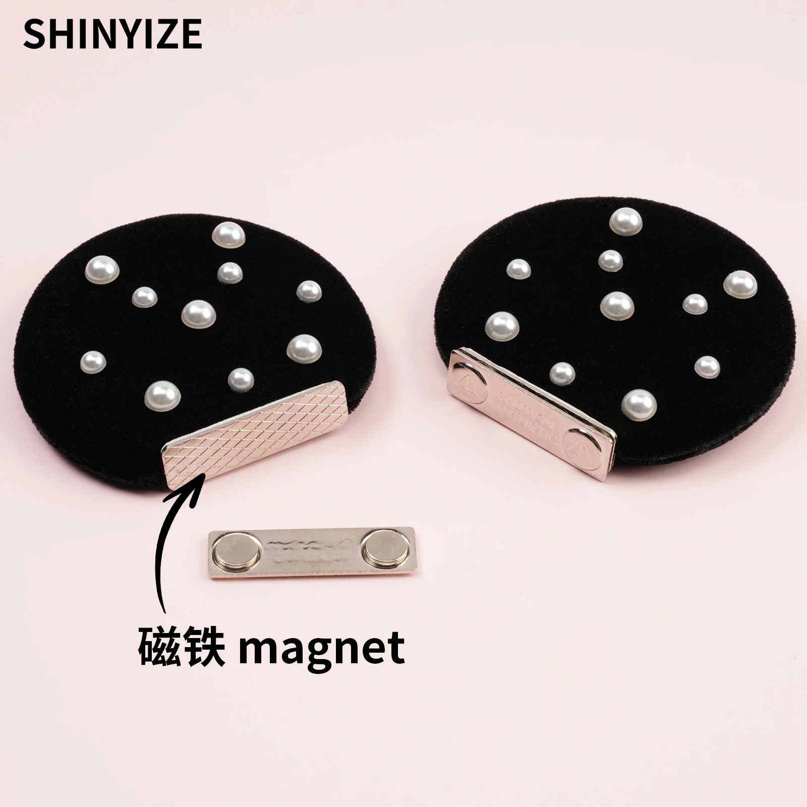 1 Paar Mickey Minnie Maus Ohren-Haaraccessoires Kreative Magnetische DIY-Haaraccessoires Hut Lustige Personalisierte Cartoon-Accessoires