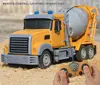 4CH Remote Control Truck RC Simulation Garbag Truck Off Road Mixer Truck With LED Electronic RC Engineering Car Toy Boys Gift 1