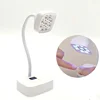 Mini UV LED Nail Curing Lamp Bendable USB Light For Fast Drying Eyelash Extensions Glue Nail Polish Gel Manicure Tool 3
