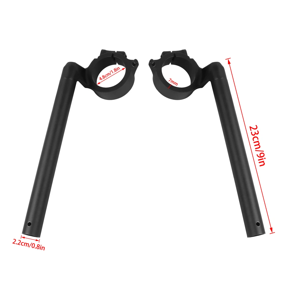 Motorcycle CNC Aluminum Adjustable Handlebar Clip On Fork Risers Mount Clamp Kits Handle Bars Compatible With CB650R CB-650-R CB 650R 2019 2020