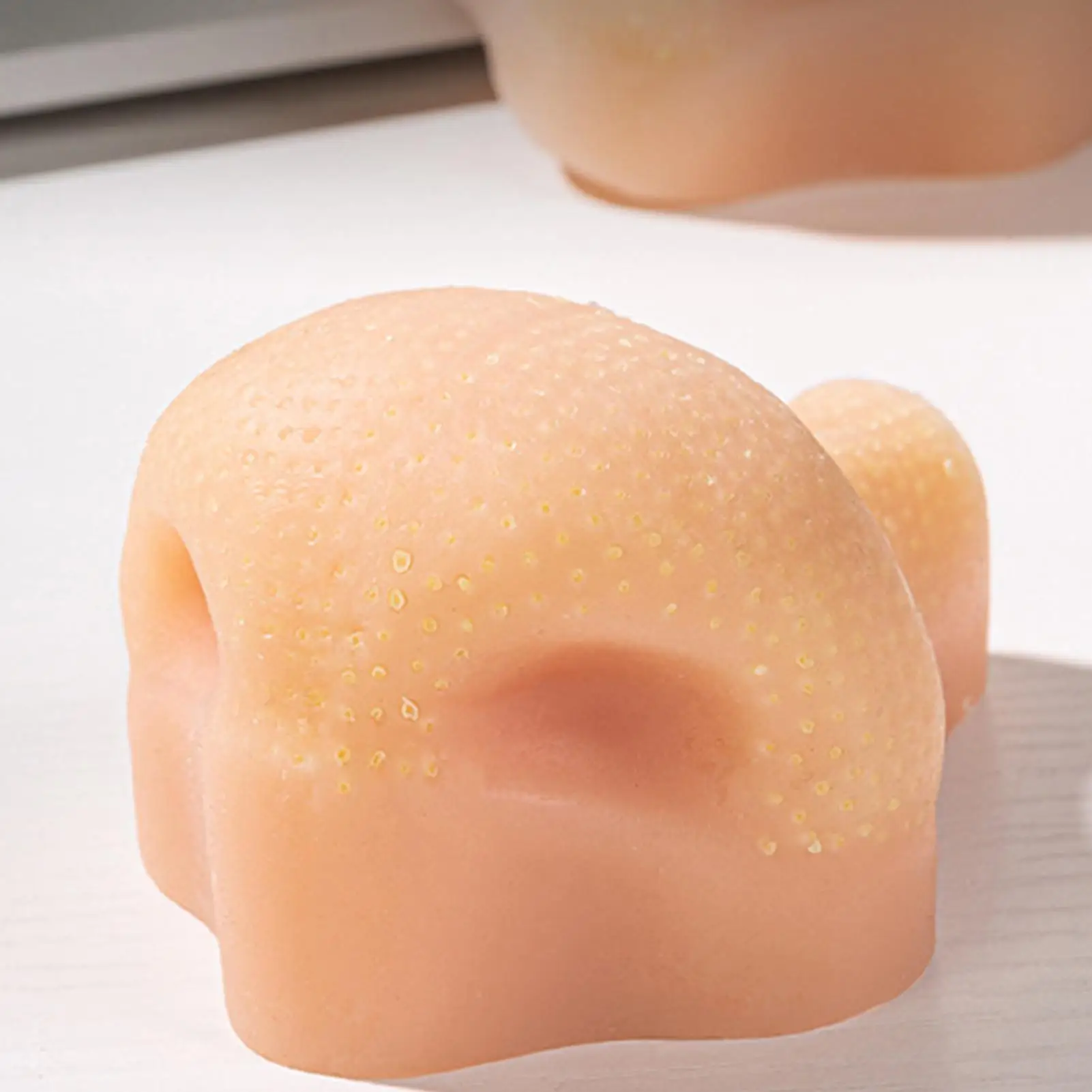 1pcs Pimple Popping Fidget Toy Silicone Satisfying Pimple Pop Toy Reusable Stress Reliever Nose Game for Kids Boy Girls Adults