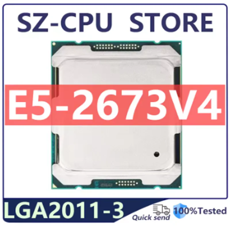 Xeon E5-2673V4 E5 2673 V4 Processor SR2KE 2.3Ghz 20 Core 135W Socket LGA 2011-3 CPU 2673V4