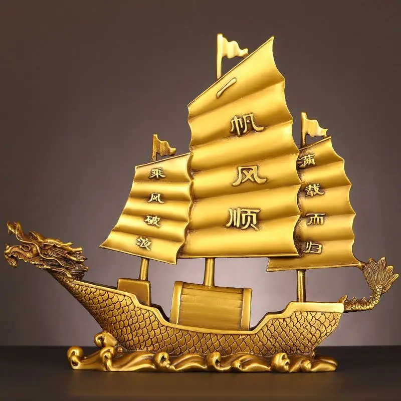 Feng Shui Dragon Boat for Wealth - Image 2