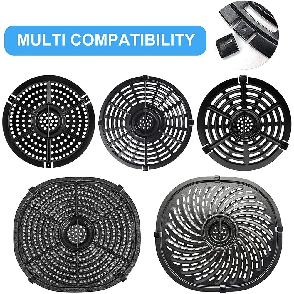 Air Fryer Rubber Bumpers Rubber Feet Silicone Pieces Rubber Tips Anti-Scratch Protective Cover For Air Fryer Tray air fryer accessories