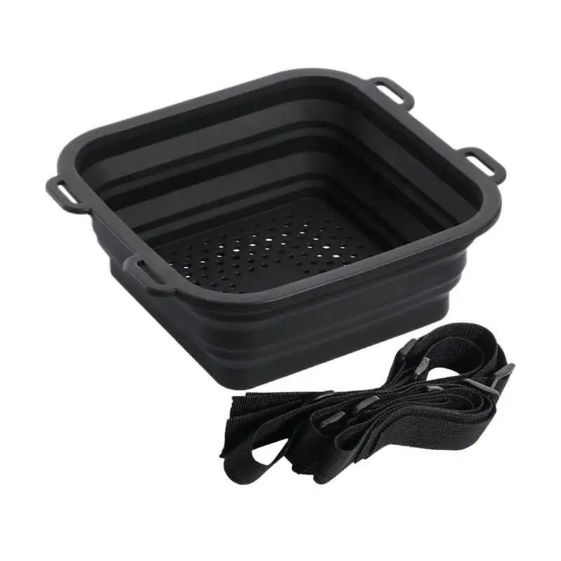 Ice Bath Shower Basket Shower Rain Filter Ice Bath Folding Portable Cooling Showerhead Household accessories
