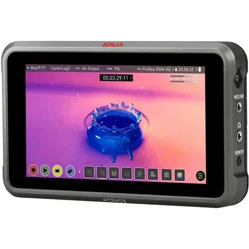 For Atomos Ninja V+ plus 5.2 inch 8K / Ninja V 5" 4K HDMI H.265 Raw Recording Monitor SSD Recording
