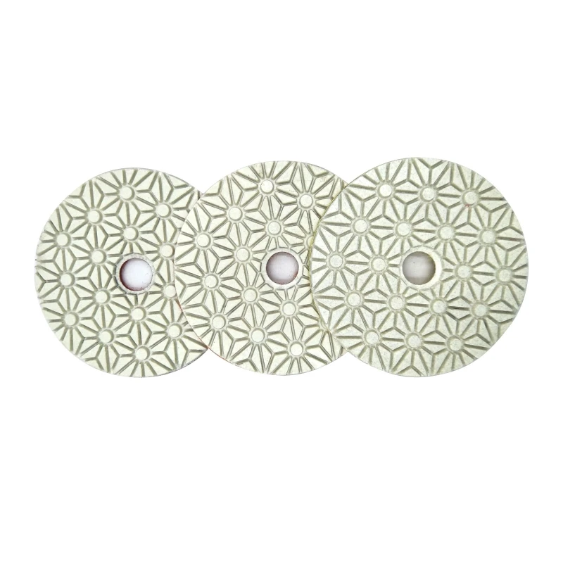 

Алмазные 3-ступенчатые полировальные диски 3 х4 дюйма 100 мм, практичный абразивный диск, инструмент для полировки мрамора, бетона, стекла, шлифовки