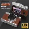 9PC 4K Digital Camera, 48MP Vlog , 16X Zoom, Auto Focus, 2.8'' Screen Photography Travel Selfie Household Professional Camera.