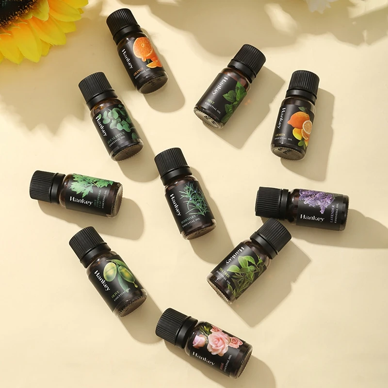 10ml Fragrance Oil for Scented Candles Soap Making Diffuser Lemon Lavender Rosemary Oilve Mint Tea Wormwood Orange DIY Crafts