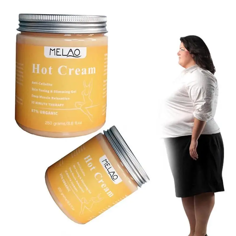 250g Anti Cellulite Hot Cream Fat Burner Gel Slimming Massager Hot Massage Cream Anti-Cellulite Body Loss Weight B5T3
