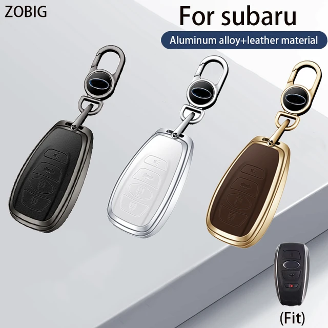 ZOBIG for Subaru Key fob Cover Aluminium alloy Car Key Case Keychain with  Subaru Forester CrossTrek Outback WRX Ascent BRZ - AliExpress