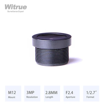 카메라 렌즈 CCTV M12 마운트 HD 3MP 2.8mm Apeture F2.4 포맷 1/2.7 