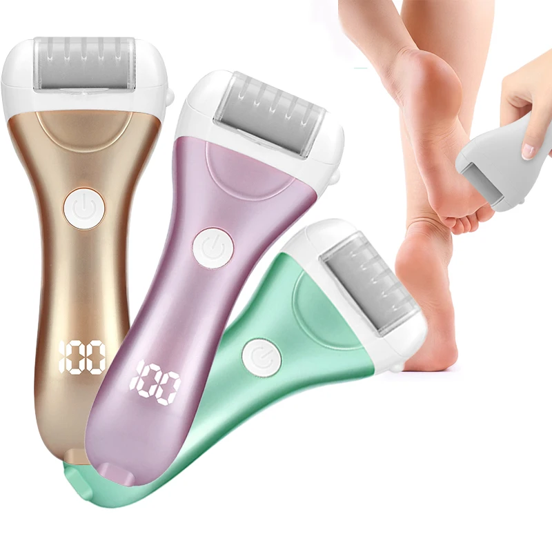 Charged Electric Foot File for Heels Grinding Pedicure Tools Professional Foot Care Tool Dead Hard Skin Callus Remover Effective худи charged пудровое s