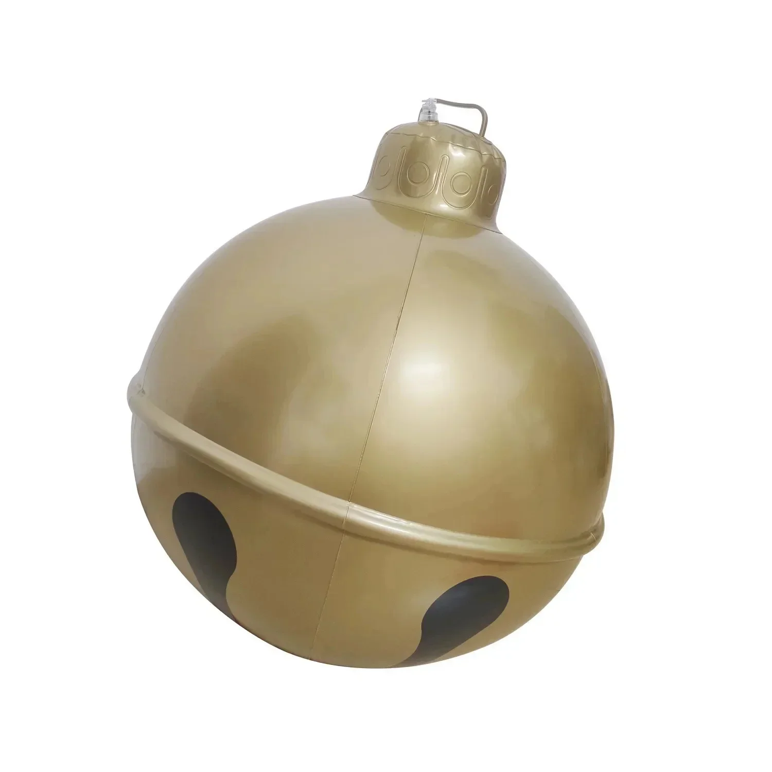 thumbnail image 1 of Bola inflable gigante de Navidad decorativa de 45/60 cm para jardín al aire libre, decoración de árbol de Navidad, juguete inflable, suministros navideños, 1 of 5