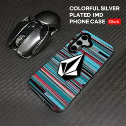 Cultural Youth V-Volcom Colorful Silver Phone Case for Samsung S22 Plus (Z1)
