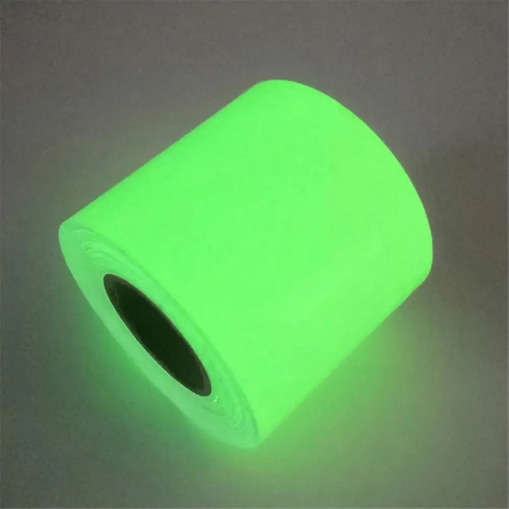 Glow in The Dark Tape Luminous Photoluminescent/Luminescent Emergency Roll Safety Egress Markers Stairs Walls Steps Exit Sign fluorescent tape,luminous tape