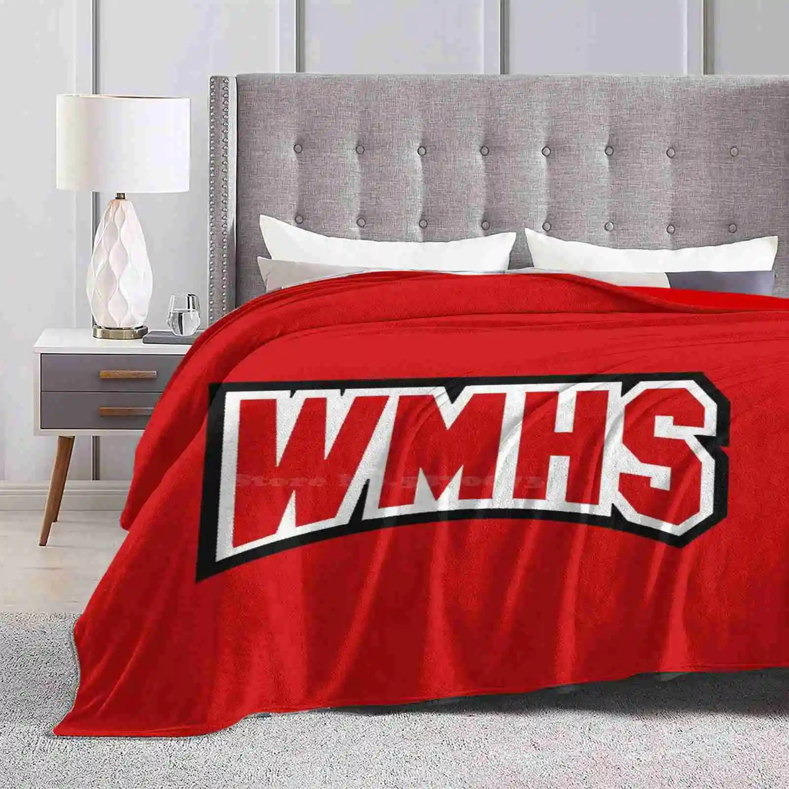 Wmhs Trend Style Funny Fashion Soft Throw Coperta Wmhs William Mckinley High School Glee Cheerios Cheerleaders Kitty Brity