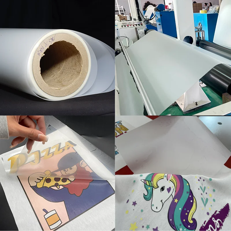 Dtf Roll Pet Film Dtf 60cm Width 100m Length Film Roll Heat Transfer Film  for Dtf Printer Digital Printing - China Heat Transfer Film, Dtf