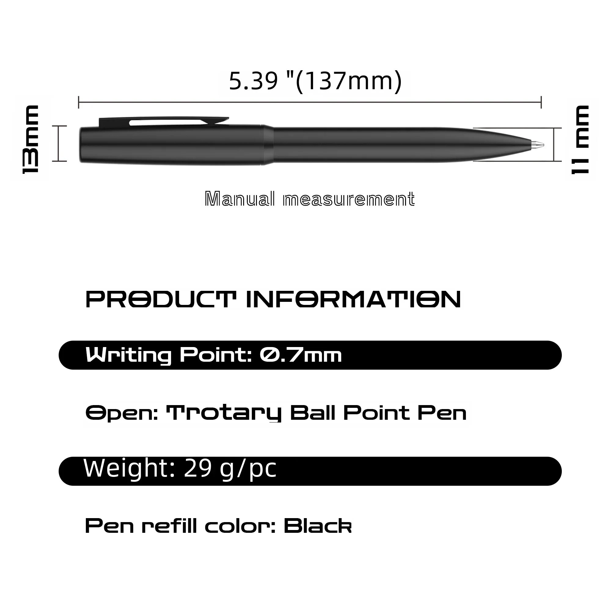 풀 메탈 볼펜 스피닝 펜 편지지 안녕하세요 사무용품 블랙 로터리 젤 펜 쓰기 펜 0.5mm 저렴한 서명 펜