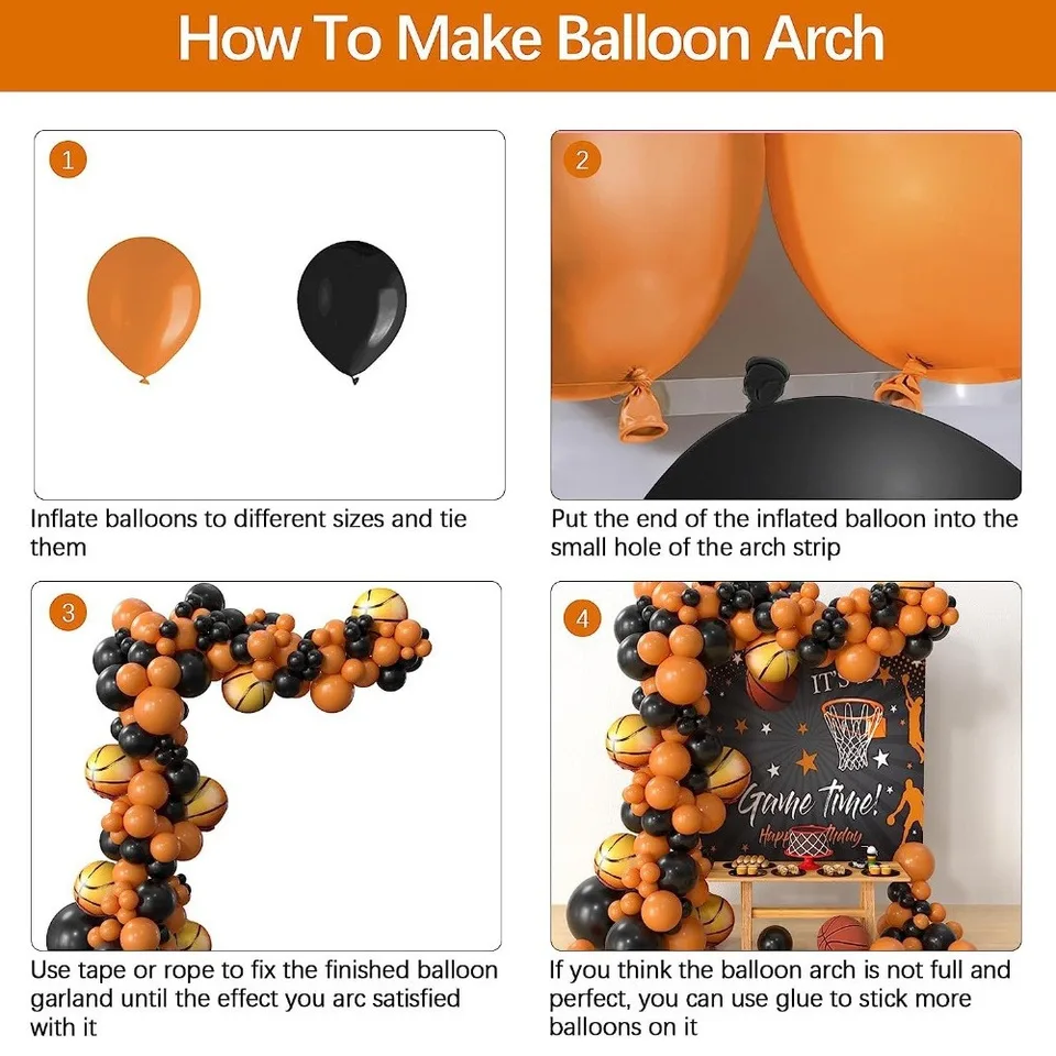 Basketball Balloons - Mauritius