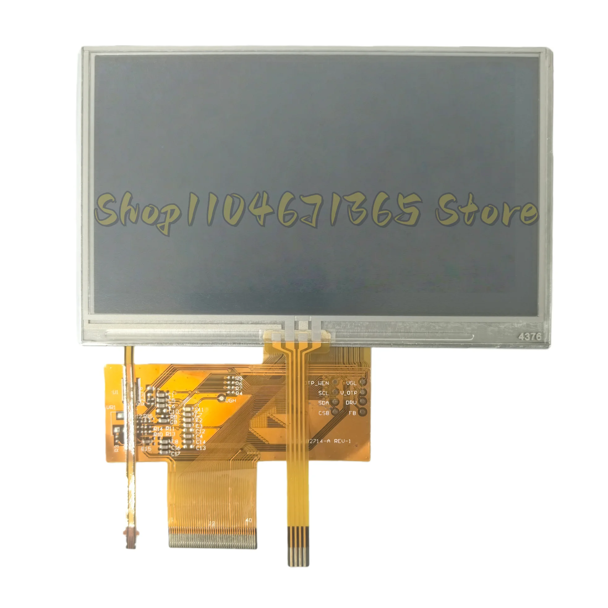 VGG482710-A VGG482709-6UFLWA VGG482704-6UFLWE VGG482710 A 4.3 Inch LCD Display with Touch Screen for Repair Replacement