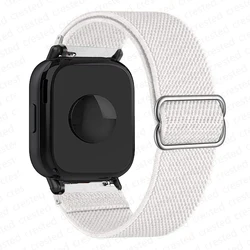 Versatile Nylon Elastic Watch Strap - 20/22mm (Black) - 20mm (White)