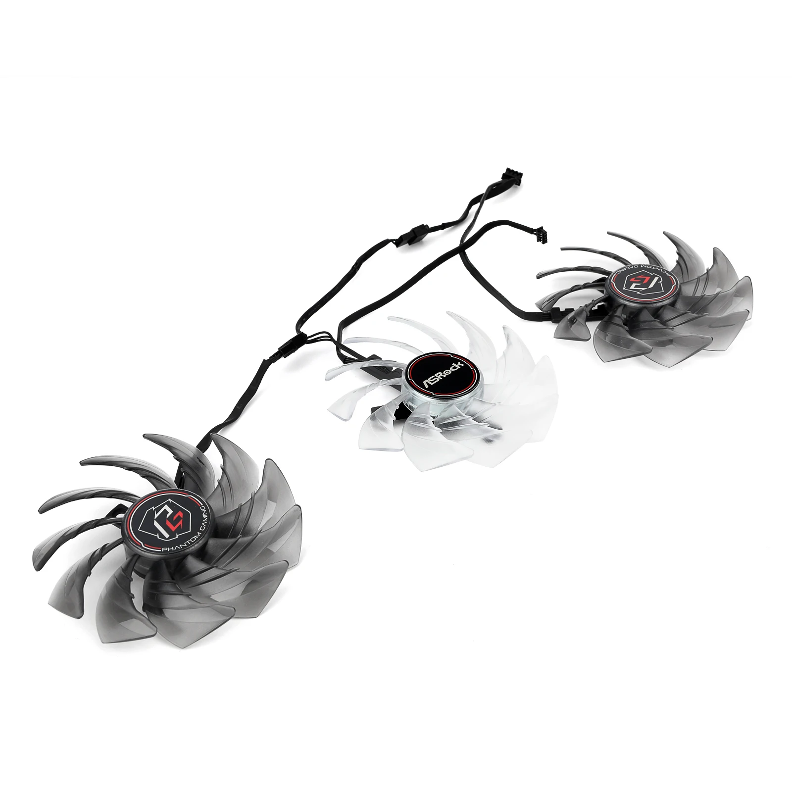 Cooler Fan Substituição para Asrock Amd Radeon rx 6600 6700 6800 6900 xt Fantasma Jogos Gráficos Placas de Vídeo Ventiladores Refrigeração Novo 87 mm - Imagem 5