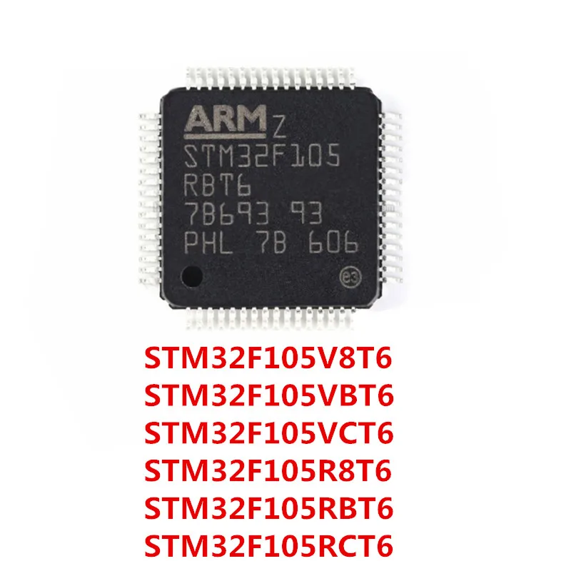 1pcs new STM32F105RBT6 STM32F105RCT6 STM32F105R8T6 STM32F105VBT6 ...