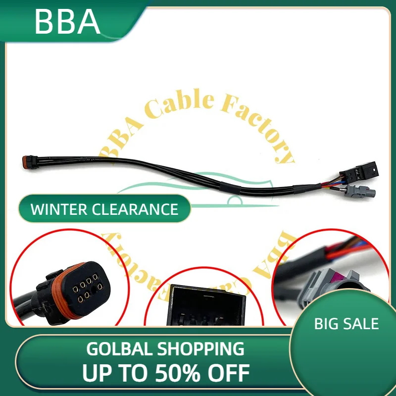 

980 556 For Audi Q3 Q5 A4 B9 Rear View Camera With Trajectory Guidance Long Harness Cable trajectory Higi Line
