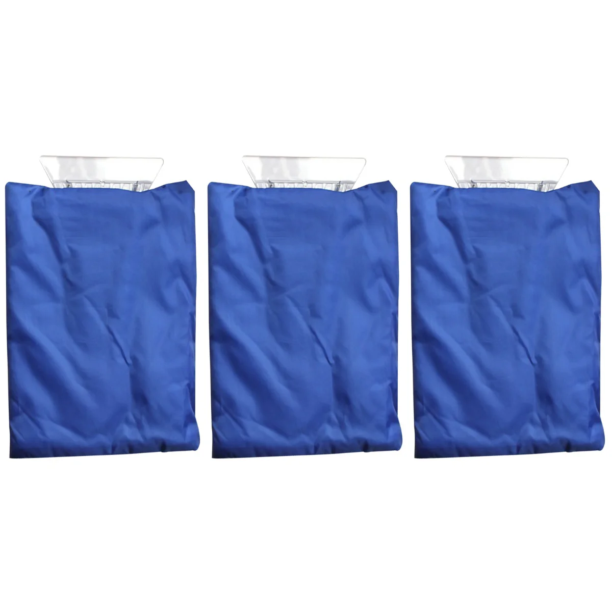 

3pcs Snow Car Snow Scraper Ice Cleaner Snow Cleaner For Windshield With Glove(Blue)