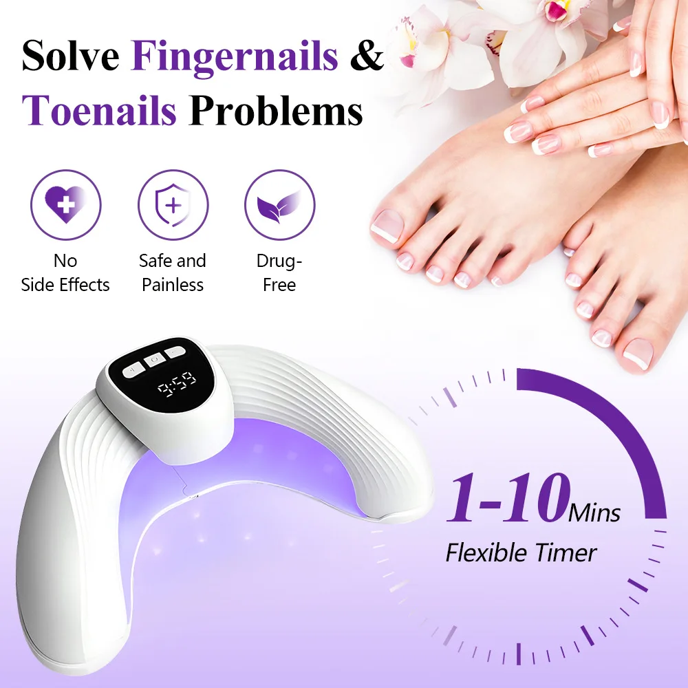Appareil de traitement laser rechargeable pour mycose des ongles_voghion.com