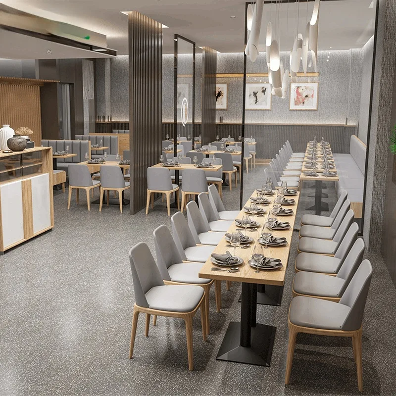 Рисунок 4 - QB19 деревянные столы и стулья для отдыха в ресторане