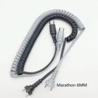3-pin 6MM Marathon 3 h37L1 H200 H20N Handle Nail Enhancement Cable Nail Enhancement Electromechanical Drill Accessories 1