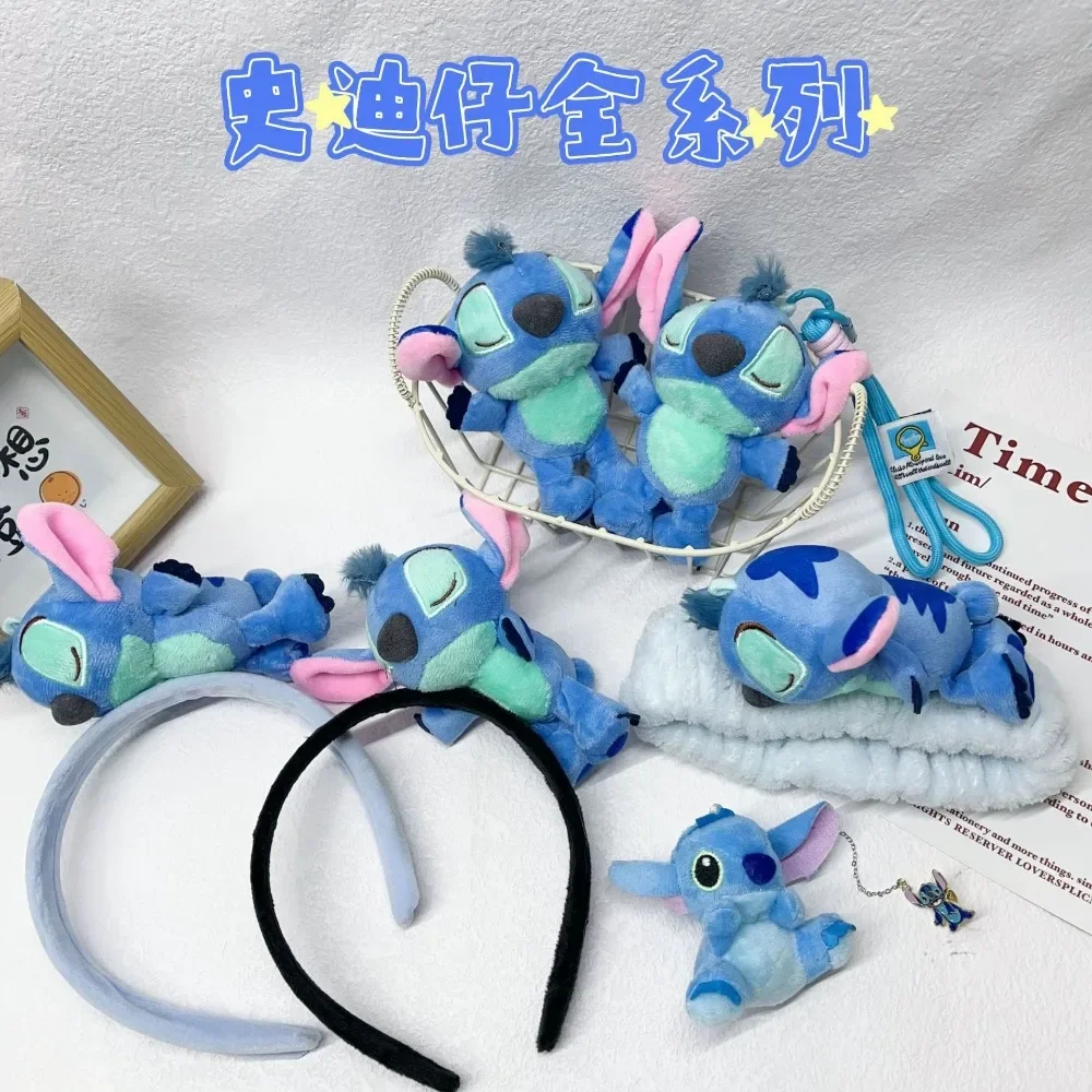 Disney Anime Lilo & Stitch Ears Headbands Kawaii Cartoon Plush Toys Stitch Hair Accessories for Girls Cute Party Supplies