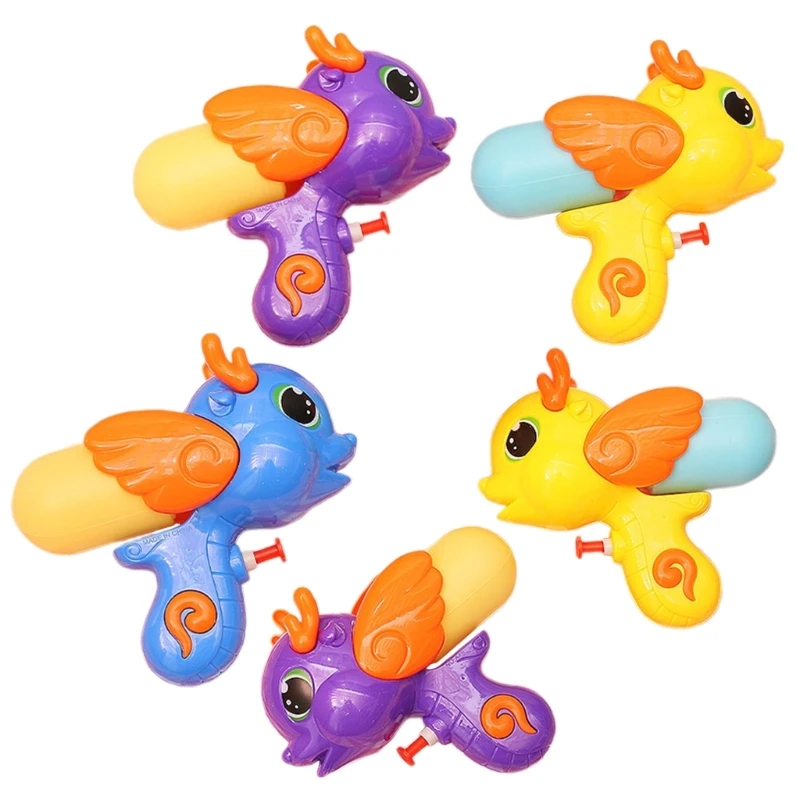 

5pieces Cartoon Watergun Children Outdoor Seasides Water Squirter Firing Kid Toy