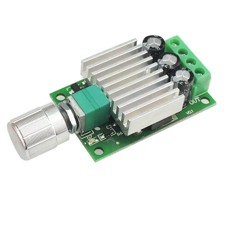 모터 속도 컨트롤러 레귤레이터 조광기 제어 스위치 Q84D용 12V 24V 10A PWM