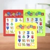 3D Slide Puzzle Plastic Digital Numbers Learning Educational Toys for Children Jigsaw Puzzle Game Kids Toys Birthday Gifts 7*7cm 1