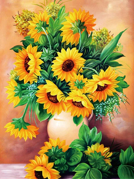 5D Diamond Painting Flower Full Diamond Tulip Rose DIY Diamond Mosaic Art Painting Cross Stitch Rhinestone Embroidery Home Decor CY-HH00067xAE6